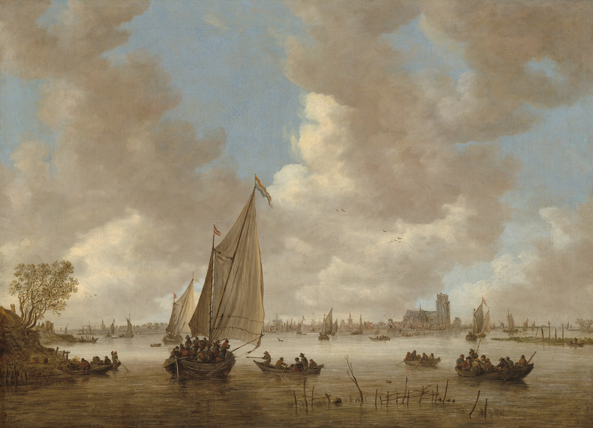 View of Dordrecht from the North