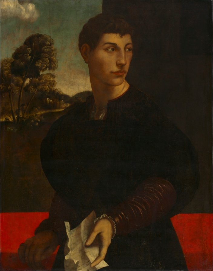 Portrait of a Young Man — Dosso Dossi (Italian, c. 1490–after 1541)