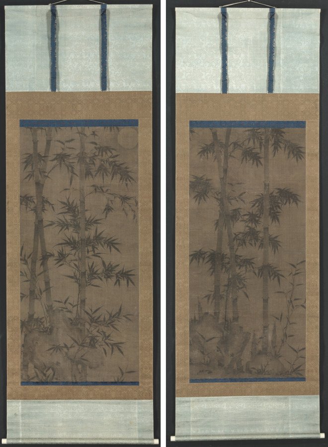 Bamboo in Four Seasons: Spring and Autumn