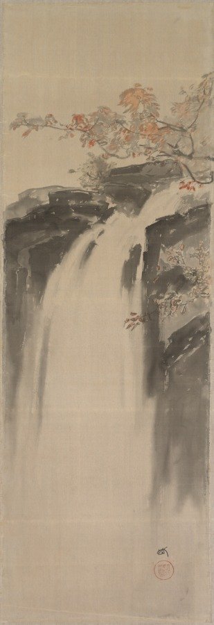 Waterfall — Yoshida Hiroshi (Japanese, 1876–1950)