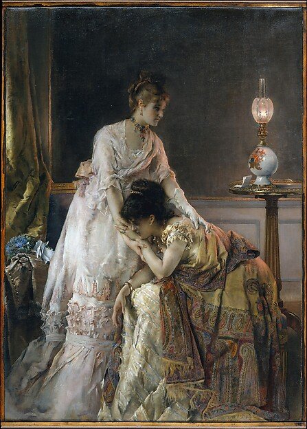 After the Ball — Alfred Stevens