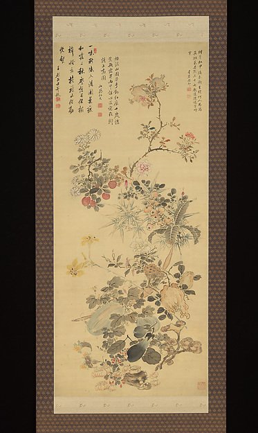 Flowers and Fruits — Uragami Shunkin