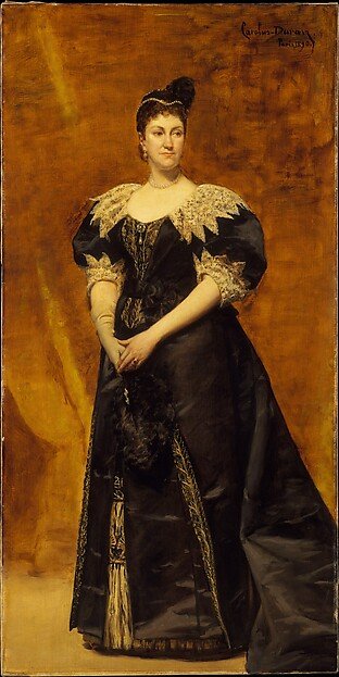 Mrs. William Astor (Caroline Webster Schermerhorn, 1831–1908) — Carolus-Duran (Charles-Auguste-Emile Durant)