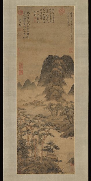 Spring Clouds at the Pine Studio — Zhang Yu