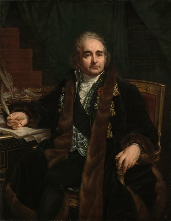 Portrait of Count Jean-Antoine Chaptal — Antoine-Jean Gros (French, 1771–1835)