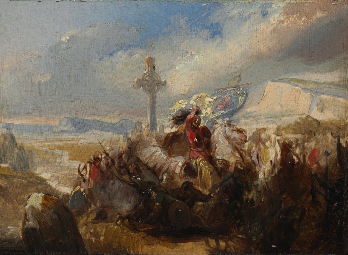 Battle of Poitiers, 25 October 732 — Baron Charles de Steuben (French)