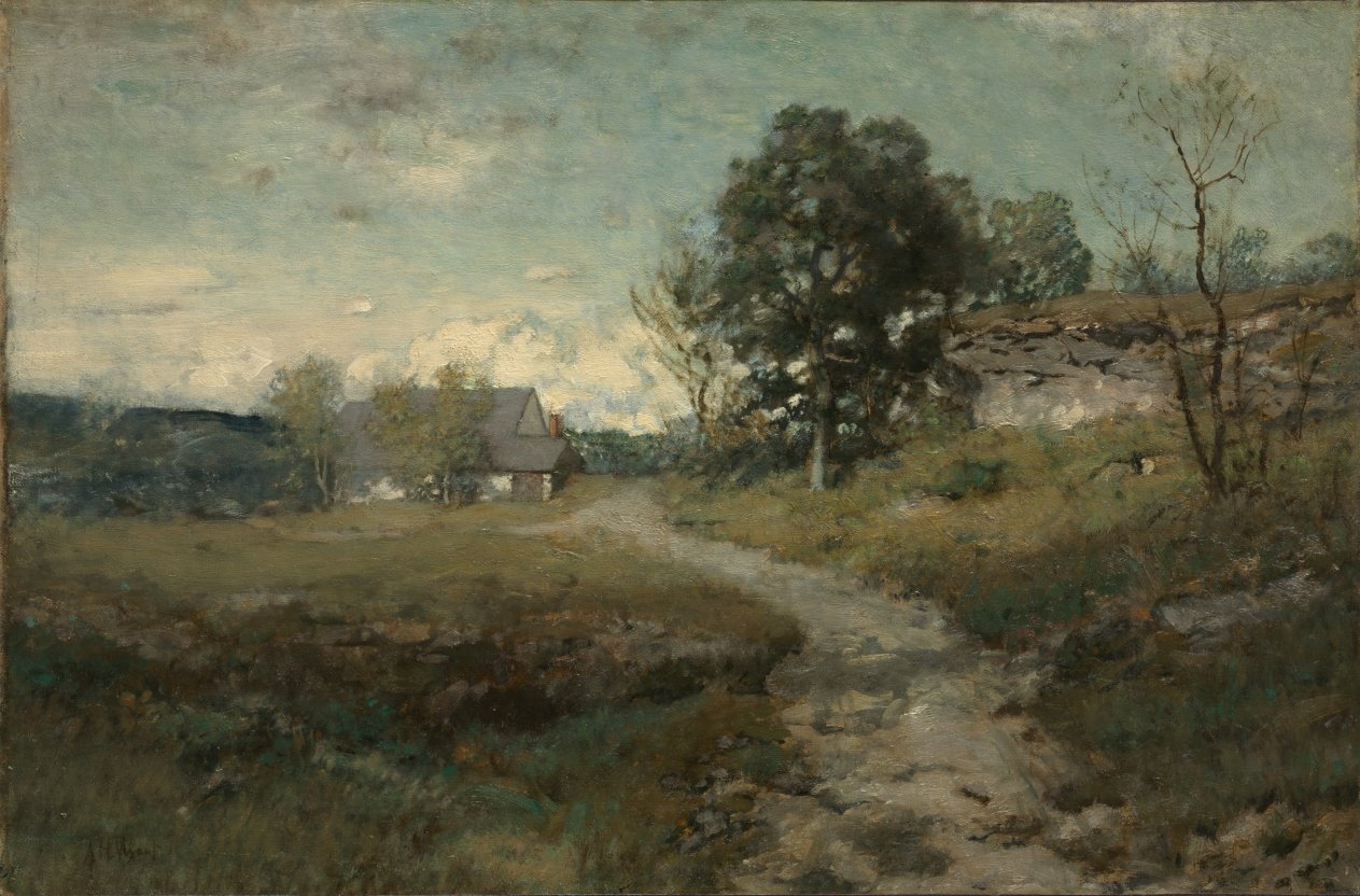 Arkville Landscape — Alexander H. Wyant (American, 1836–1892)