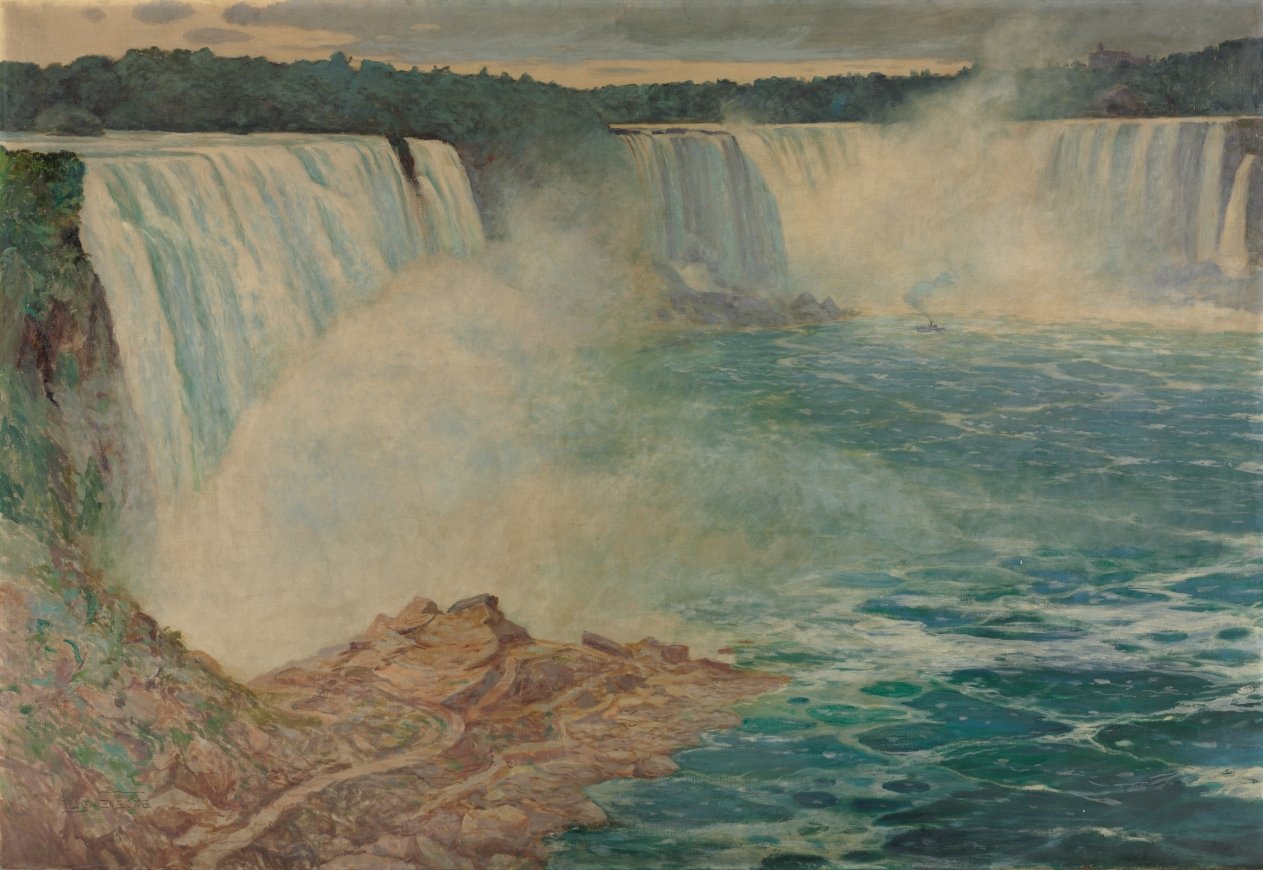 Niagara Falls — Augustin Satra (American, 1877–1909)