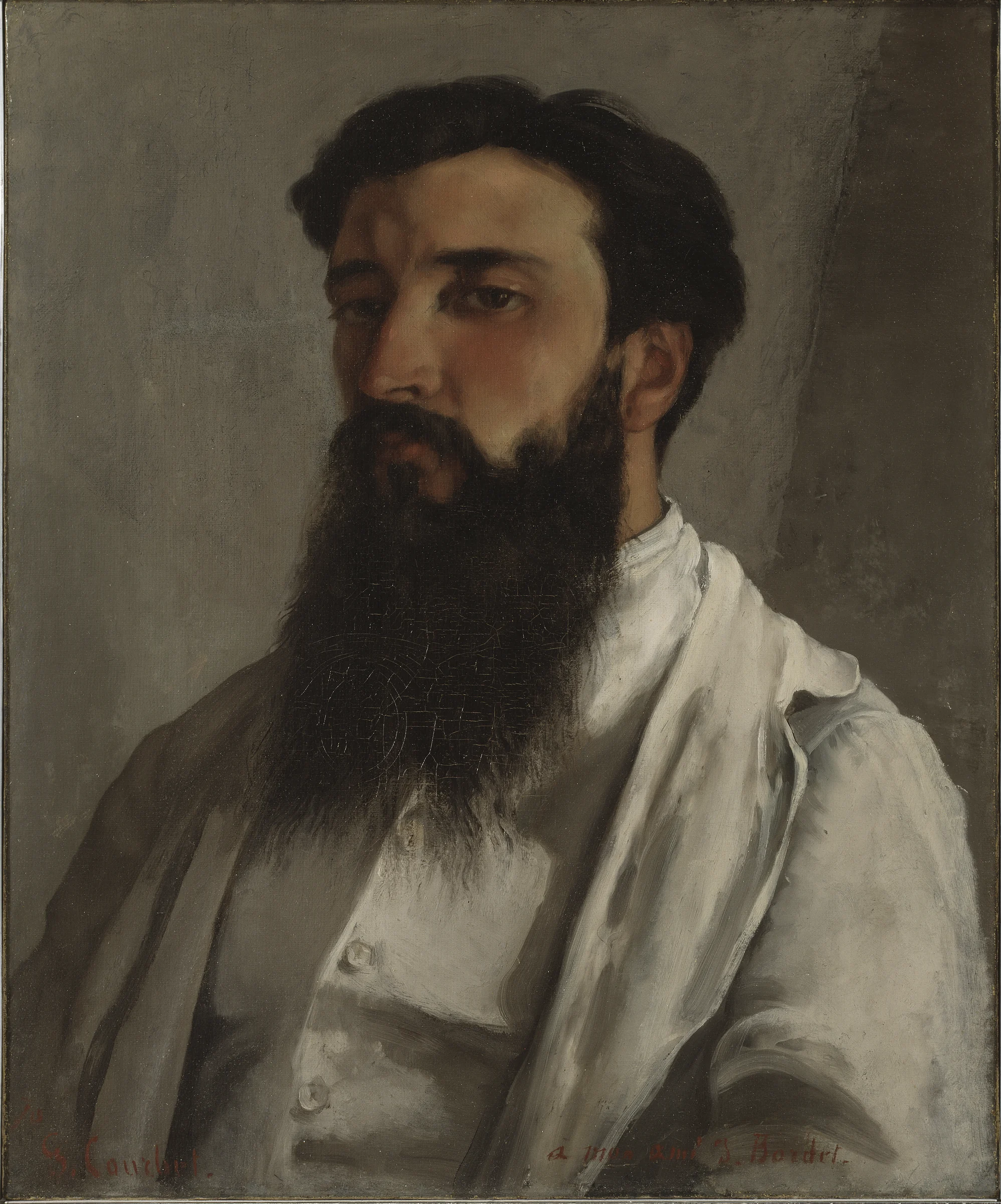 Portrait of Jules Bordet — Gustave Courbet