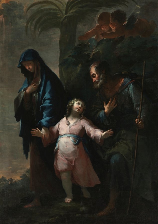 Return to Nazareth — Francesco Conti (Italian, 1681–1760)