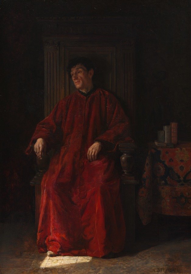 Judge in Red Robe — Adolphe Charles Edouard Steinheil (French, 1850–1908)