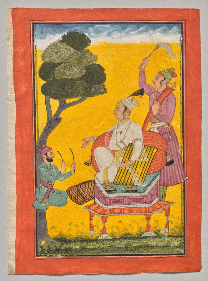 Vivaca Ragaputra, a Leaf from Ragamala Series
