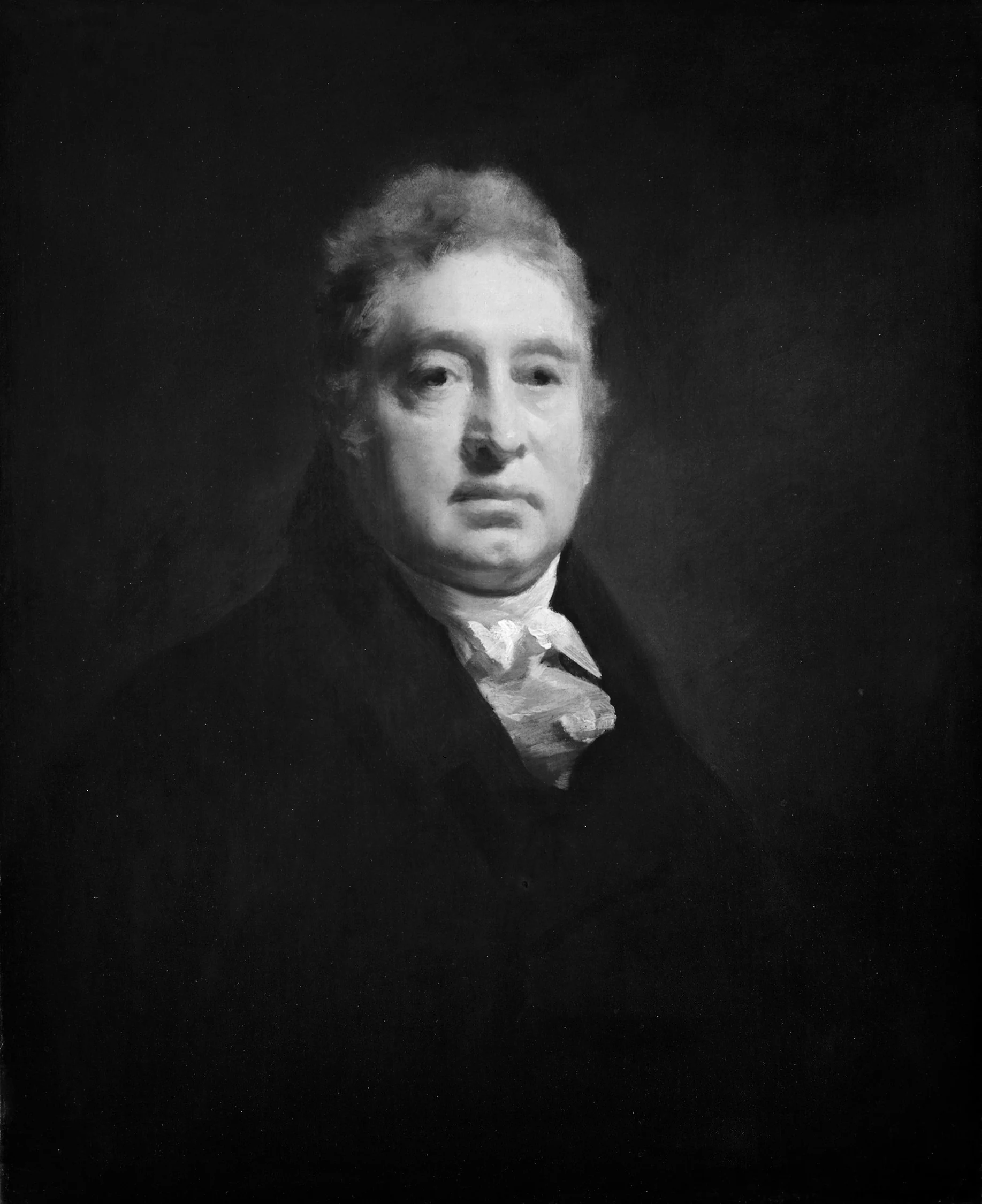 Portrait of a Man with Gray Hair