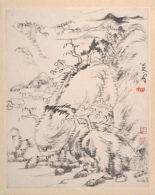 Landscape album — Bada Shanren (Zhu Da)