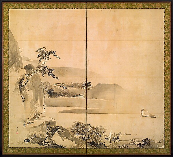 Landscape — Watanabe Shikō 渡辺始興