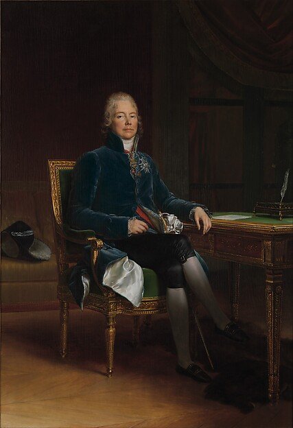 Charles Maurice de Talleyrand Périgord (1754–1838), Prince de Bénévent — baron François Gérard