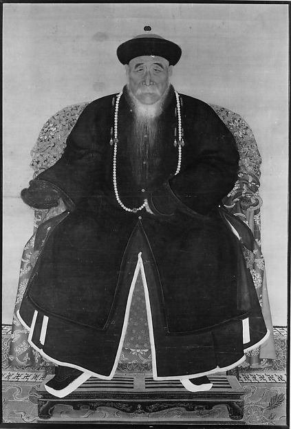 Portrait of a Manchu Official — Unidentified artist
