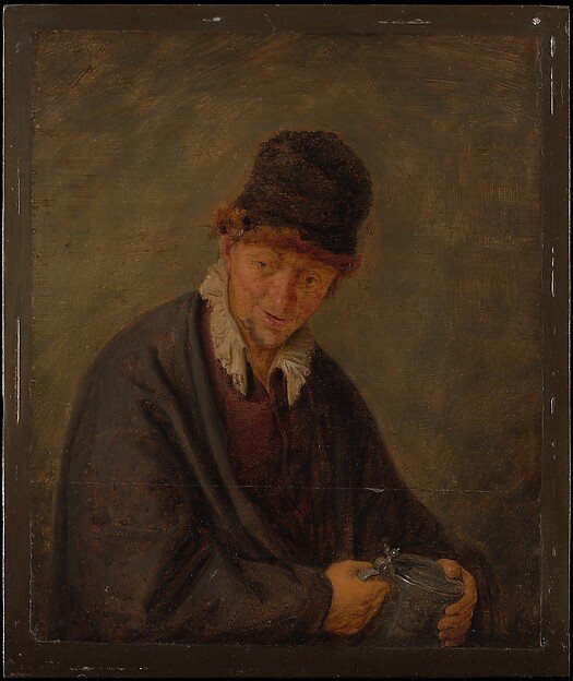 Man with a Tankard — Adriaen van Ostade
