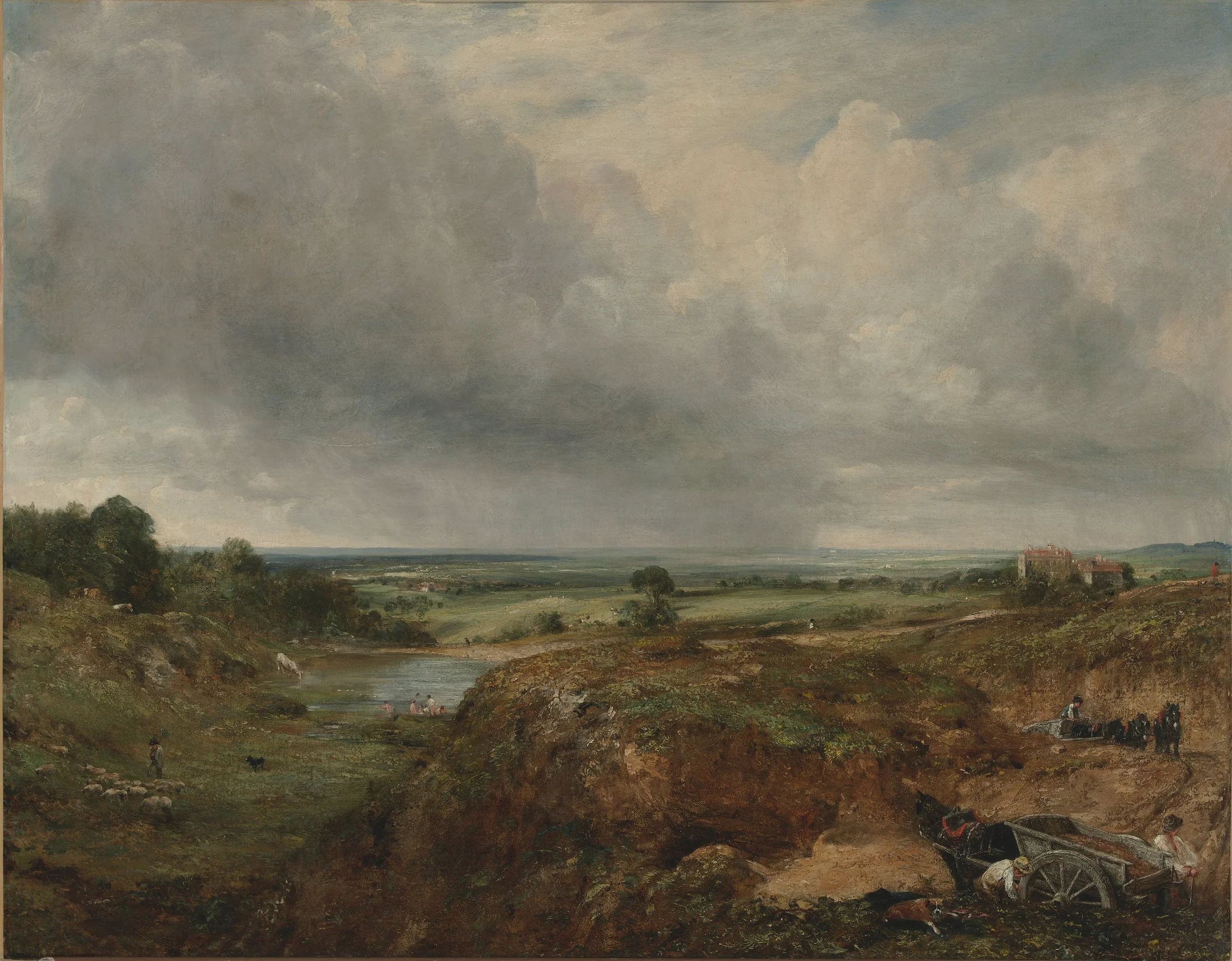 Branch Hill Pond, Hampstead Heath (1824)