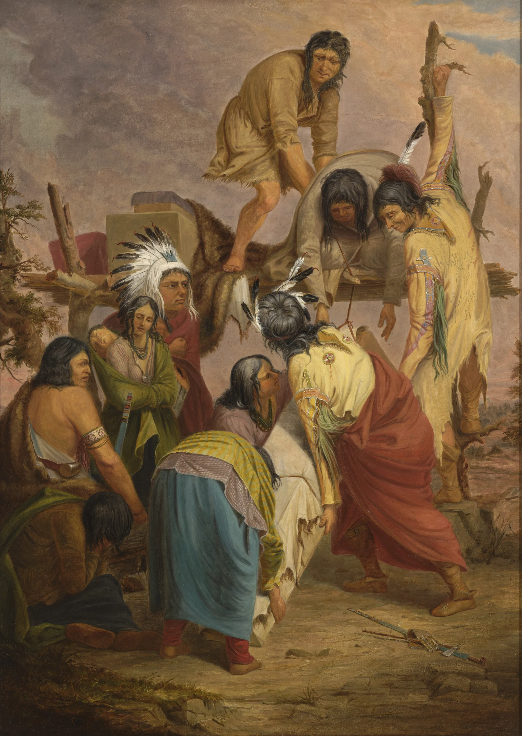 Indian Burial