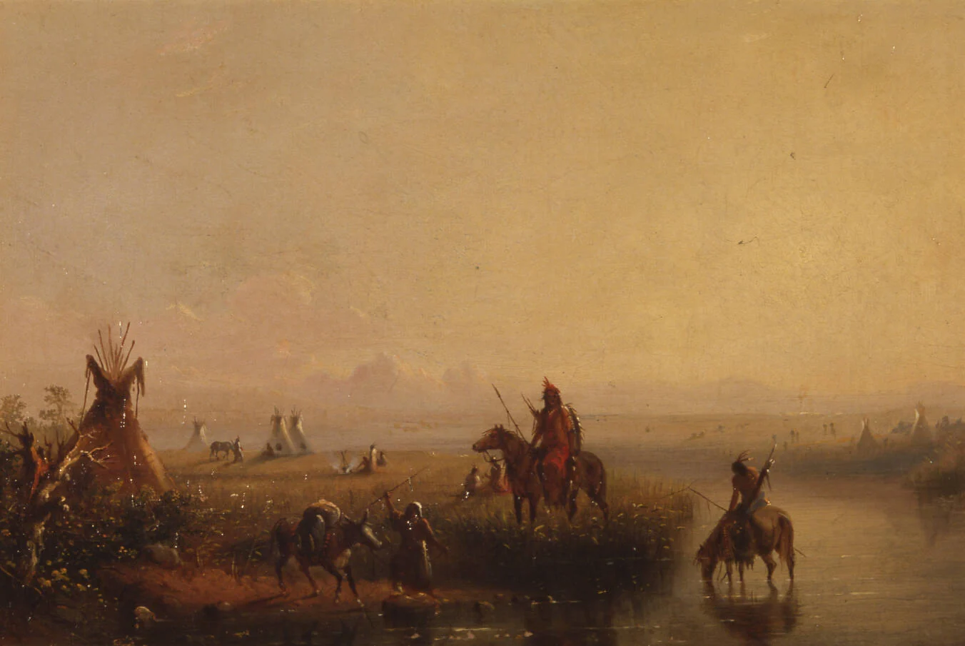 Indian Camp, Nebraska Territory