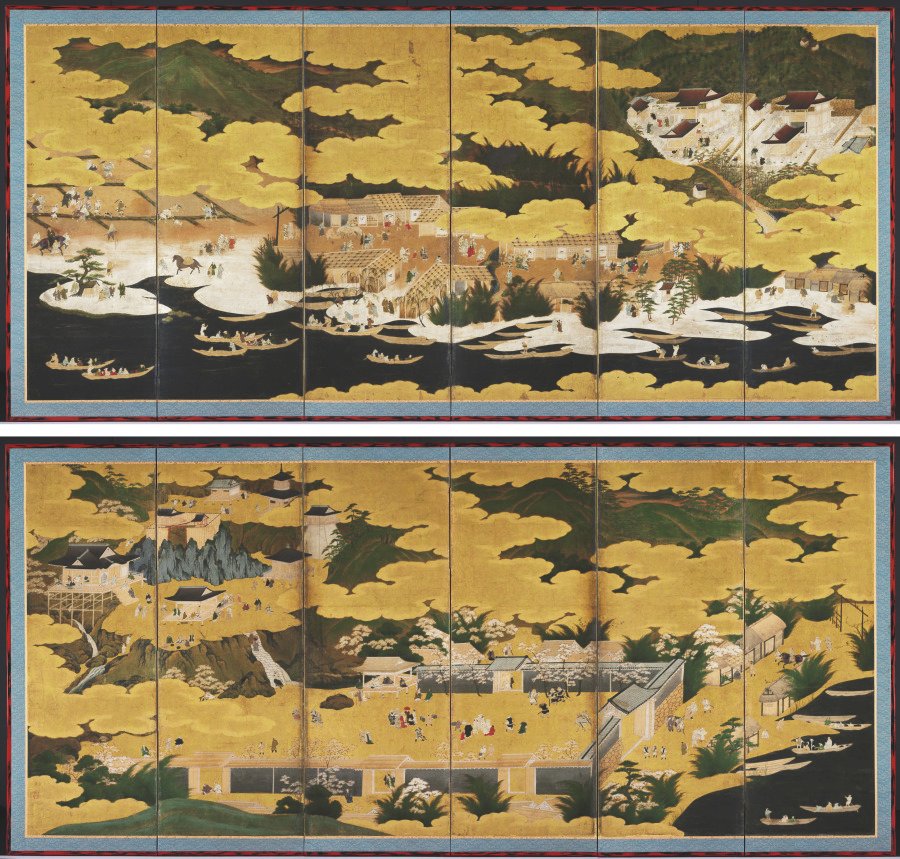 Famous Views of Ōmi