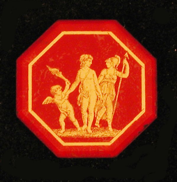 Plaquette (one of a pair)