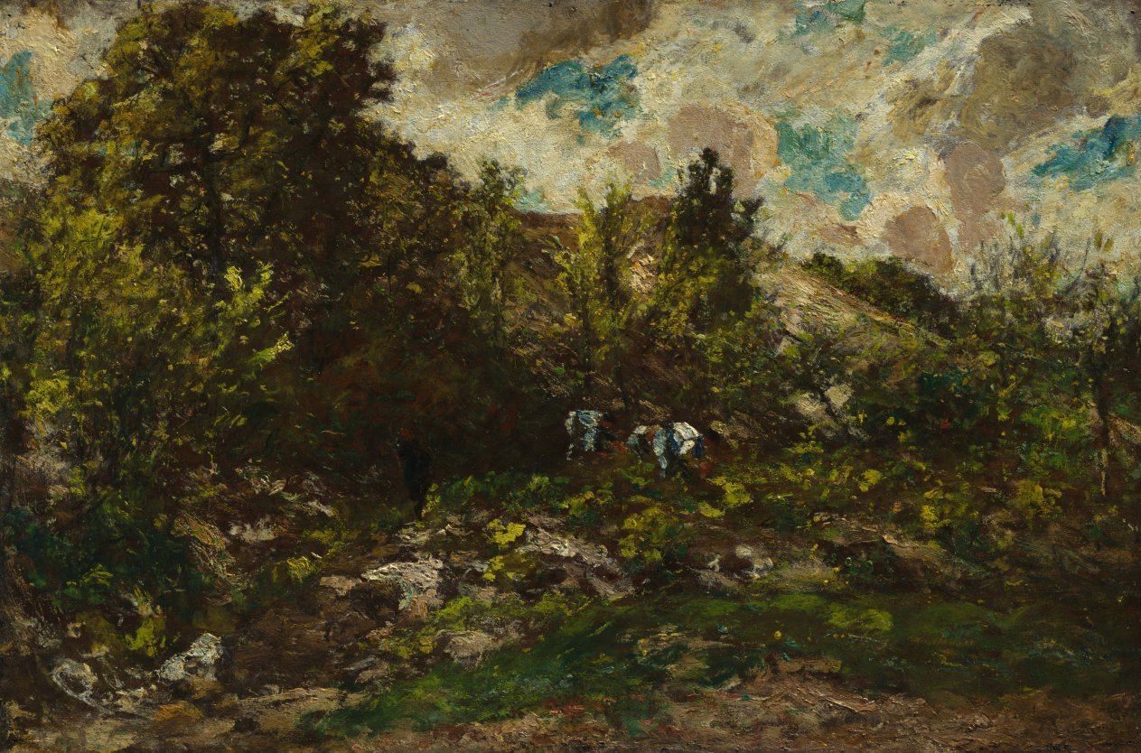 Autumn — Adolphe Monticelli (French, 1824–1886)