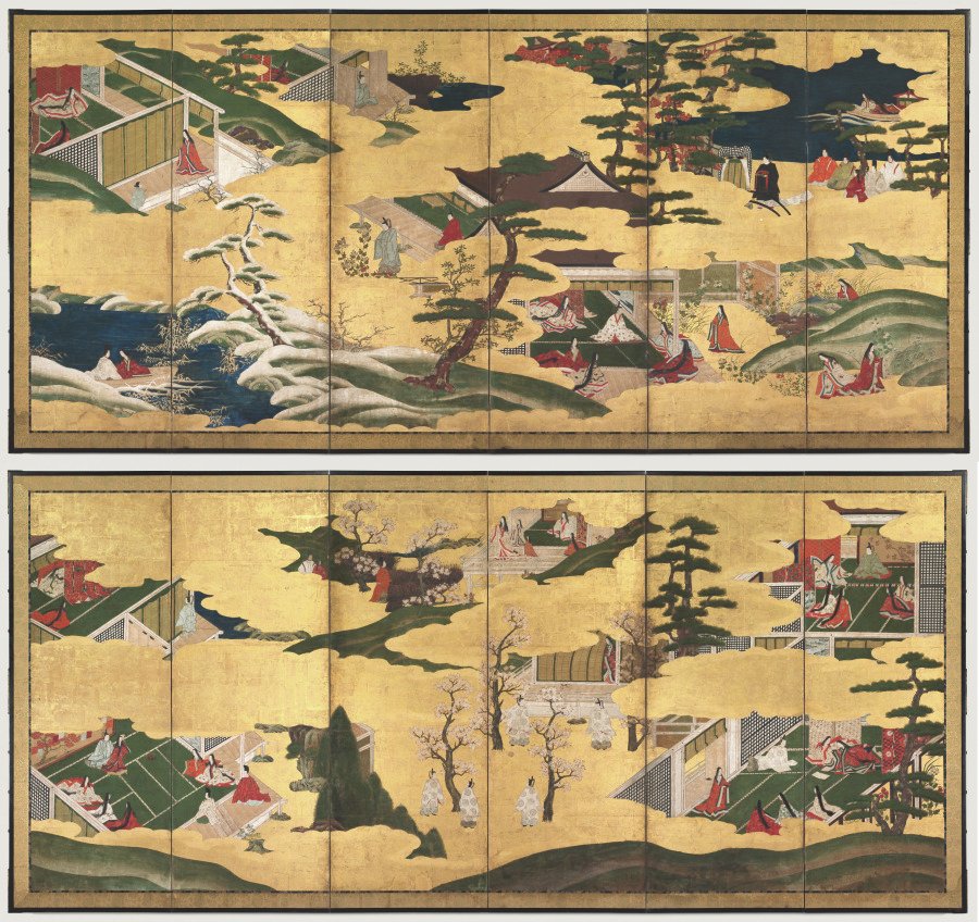 Scenes from the Tale of Genji