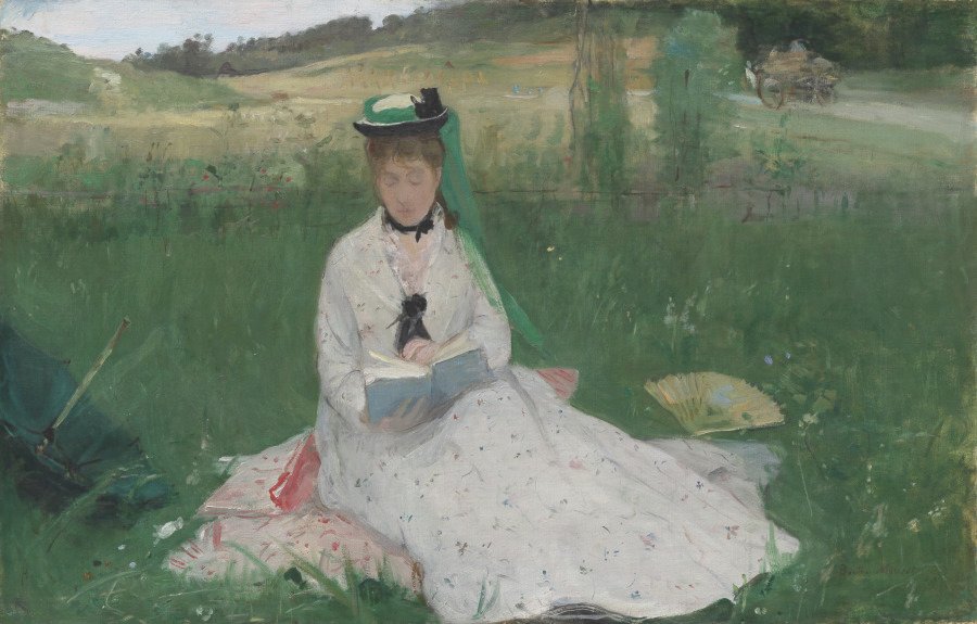 Reading — Berthe Morisot (French, 1841–1895)