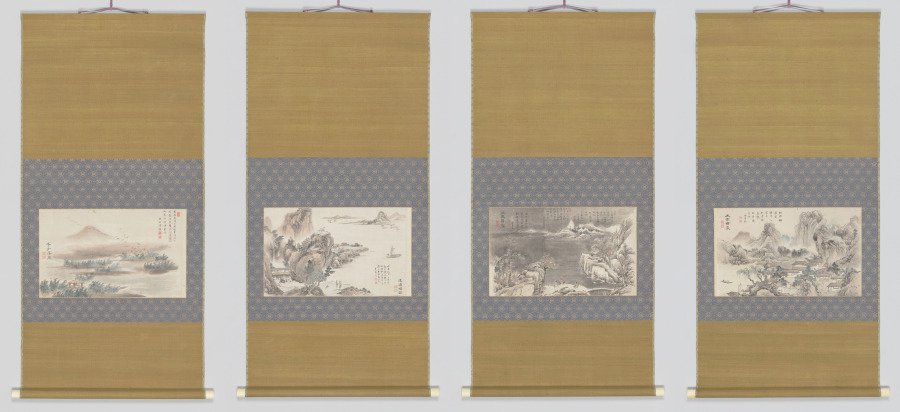Four Motifs from the Eight Views of Xiao-Xiang