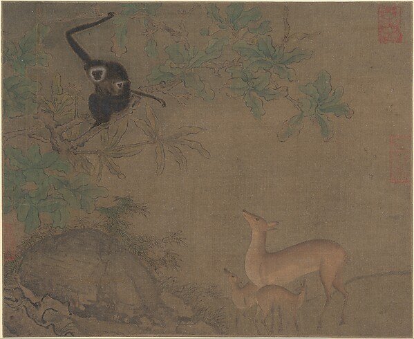 Gibbons and Deer