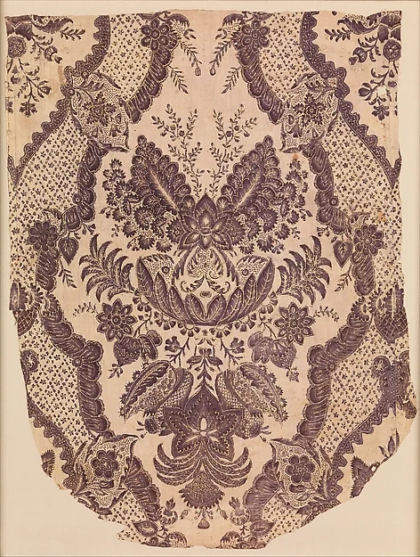 Textile Panel of Chintz