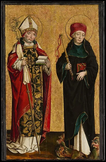 Saint Adalbert and Saint Procopius — Master of Eggenburg