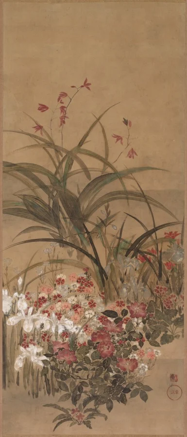 Summer Flowers — Kitagawa Sōsetsu (Japanese, active 1639–50)