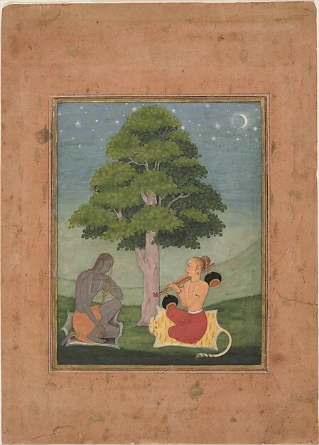Kedar Ragini: Folio from a ragamala series (Garland of Musical Modes) — Ruknuddin