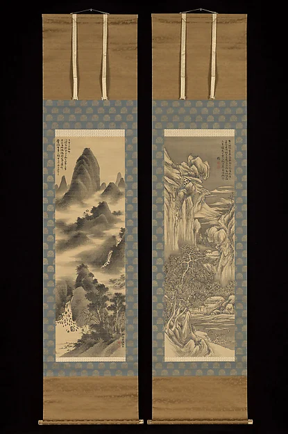 Summer Landscape / Winter Landscape — Hayashi Hyakuhi