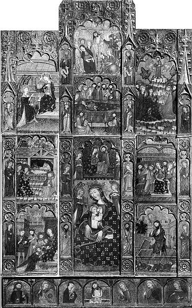 Retable — Master of Cubélls