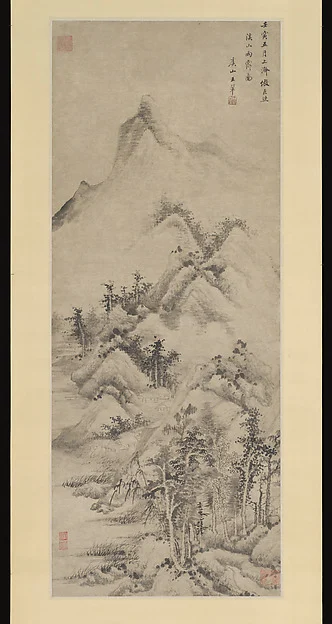 Clearing after Rain over Streams and Mountains