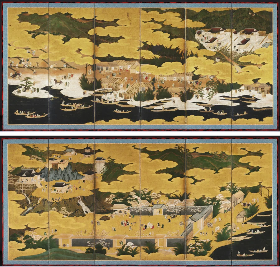 Famous Views of Ōmi