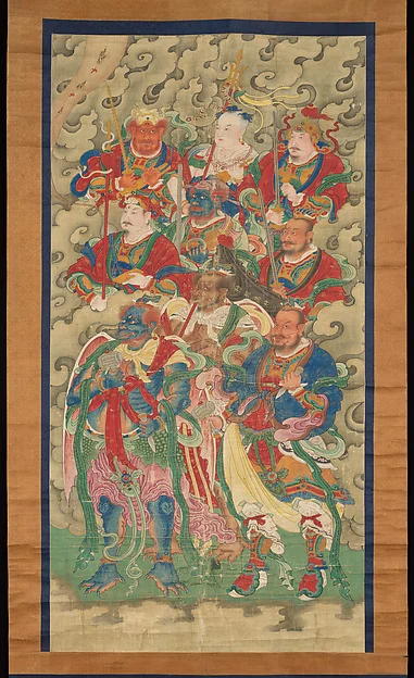 Nine Guardian Kings — Unidentified artist