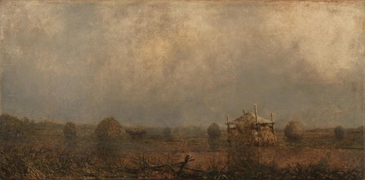 High Tide on the Marshes — Martin Johnson Heade (American, 1819–1904)