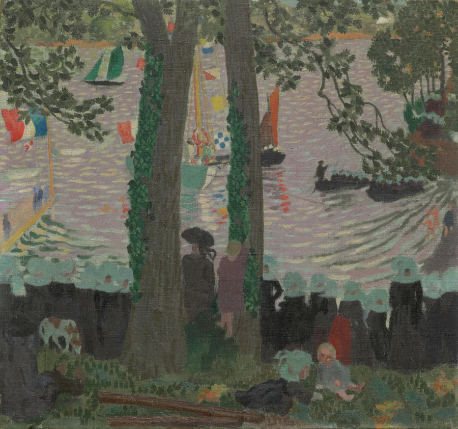Blessing of a Yacht on the Belon River — Maurice Denis (French, 1870–1943)