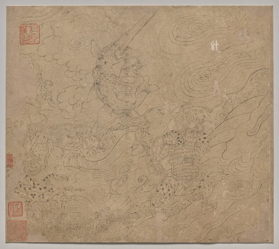 Album of Daoist and Buddhist Themes: Search the Mountain: Leaf 50