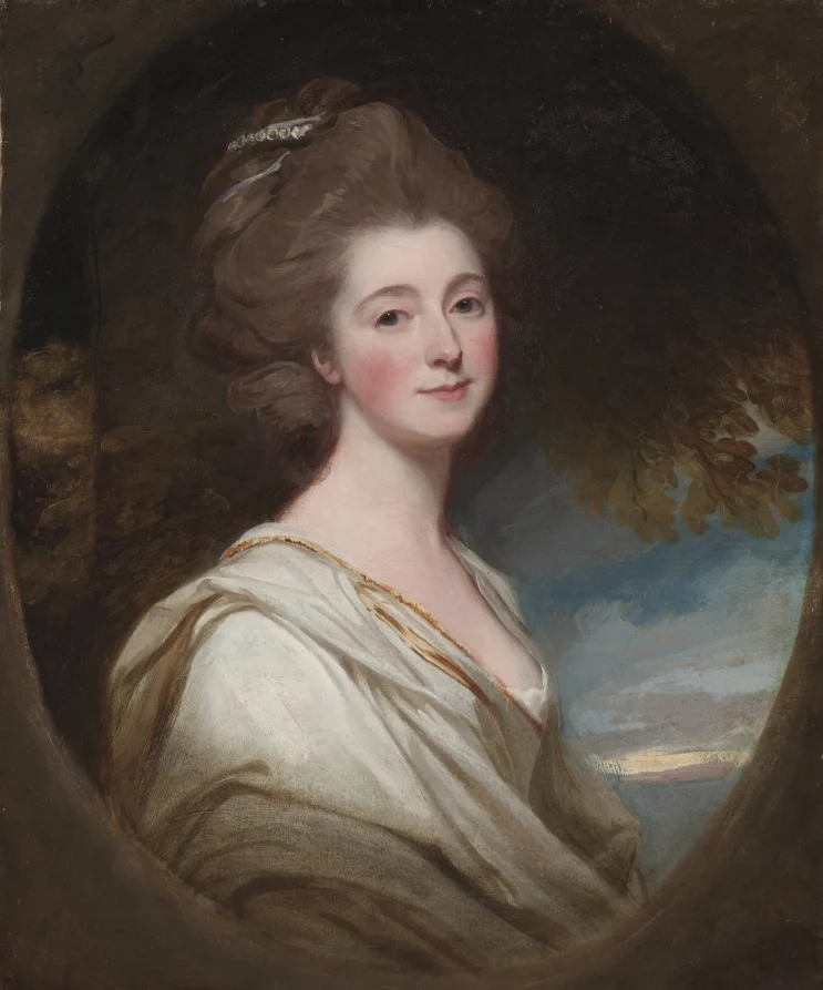Portrait of Jane Hoskyns — George Romney (British, 1734–1802)