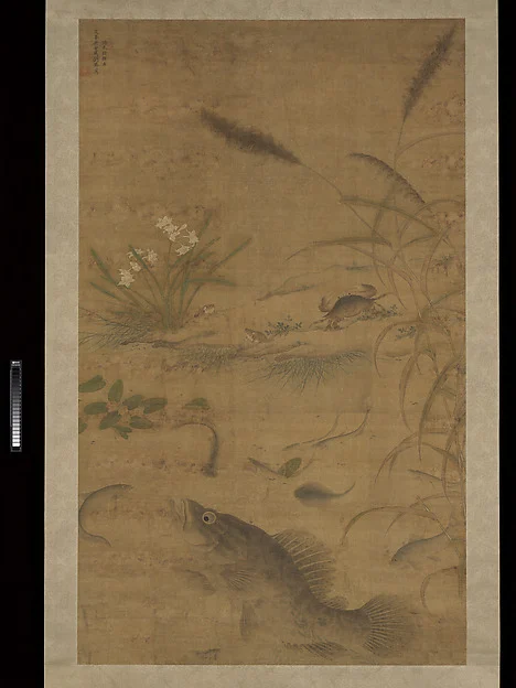 Flowers, fish, and crabs — Liu Jie