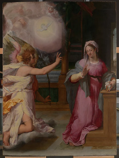 The Annunciation — Peter Candid (Pieter de Witte, Pietro Candido)