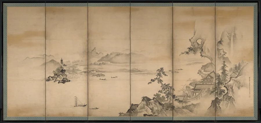 The Four Seasons — Kano Tan’yū (Japanese, 1602–1674)