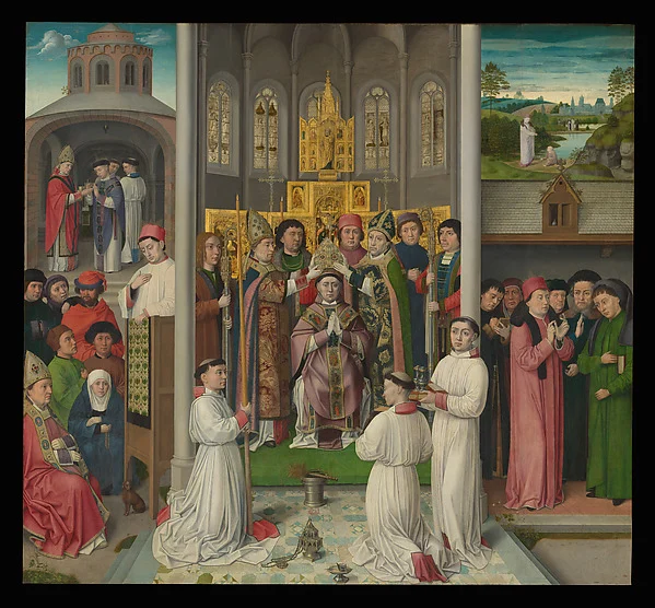 Scenes from the Life of Saint Augustine of Hippo — Master of Saint Augustine