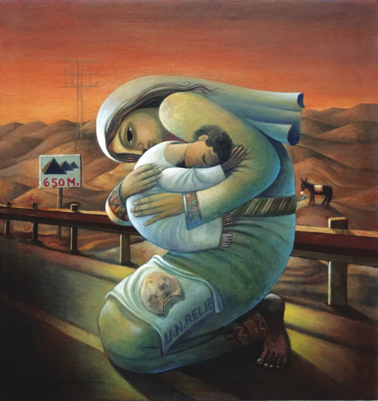Remembering Sliman Mansour: A Giant of Palestinian Art